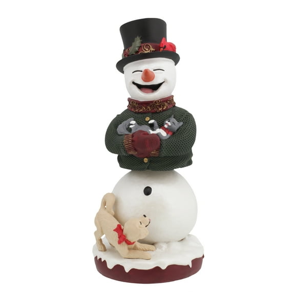 Snowman Holiday Bobblehips – Royal Bobbles 8” Collectible