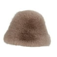 thumbnail image 2 of Gorro de pescador para mujer, gorro de esquí para nieve, multiusos, cómodo, a la moda, resistente al viento. Caqui, 2 of 9