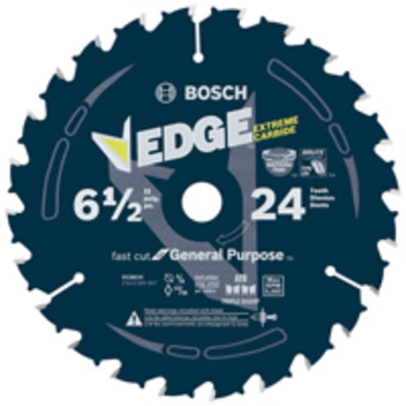 Disco de Sierra Circular Bosch DCB624 6.5" 24 Dientes
