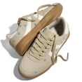 thumbnail image 5 of LUCKY STEP Fashion Floral Embroidery Retro Sneakers Casual Walking Shoes,Beige,Womens, 5 of 6