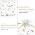 thumbnail image 2 of 50 bolsas de regalo de malla con cordón, bolsas de joyería, bolsas pequeñas para regalos, bolsas de dulces con forma de luna y estrella., 2 of 8