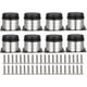 thumbnail image 1 of 8 piezas ajustables muebles pies tornillos incluidos ronda Metal acero inoxidable gabinete pata pies gabinete pies altura ajustable para sofá, mesa, armarios, estantes 50mm, 1 of 5