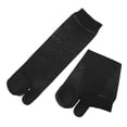 thumbnail image 2 of Guangmc 10 Pairs Men's Athletic Tabi Crew Socks Black, 2 of 6