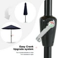 thumbnail image 4 of MASTERCANOPY 9ft Patio Market Umbrella with Tilt and Crank, Navy Blue, 4 of 6
