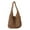 Coffee, variant on Xfvqtps Womens Straw Bag Mesh Hollow Out French Pinkycolor Fashion Handheld Seaside Beach Vacation Tote Handbags Beige