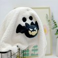 thumbnail image 4 of Gus el fantasma con almohada de calabaza de peluche de 10 pulgadas, juguete de peluche de terror de Halloween para niños y niñas, muñeco de peluche suave, regalo para fanáticos y niños, 4 of 4
