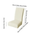 thumbnail image 3 of Clearance Under 20 - Chair Seat Slipcover Seat Chair Covers Kitchen Chair Cushion Covers Chair Seat Cover Universal Chair Cover Cover for Chairs Dining Room, 3 of 6
