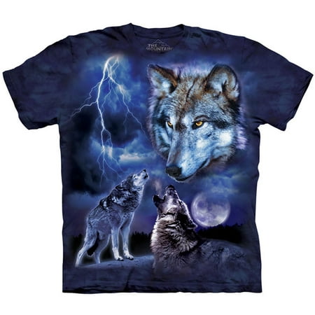 The Mountain Men's  Wolves Of The Storm T-shirt (Best Of Blue Mountain State)