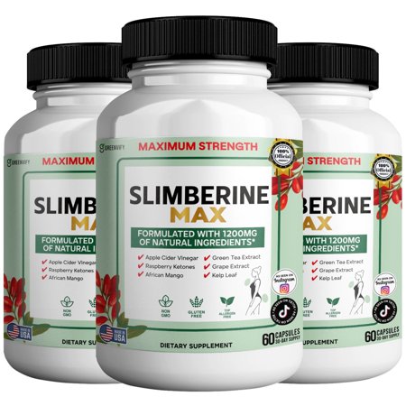 GreenVify Slimberine Max – Metabolic Health & Healthy Weight Management Support Supplement