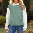 thumbnail image 2 of Bovemsi Sweatshirt for Women Oversized Hoodies Cute Cotton Plain Pullover Plus Size Hooded With Pocket Winter Outfits Camo Hoodie, 2 of 6