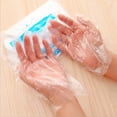 thumbnail image 2 of Guante Desechable, Guantes Transparentes De PE, Guantes Desechables Transparentes De PE, No Tóxicos, Inodoros, Seguros Para Higiene En El Hogar, Peluquería, 2 of 5