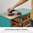 thumbnail image 2 of BLACK+DECKER Random Orbit Sander, 5-Inch, 2.4-Amp, (BDERO200AEV), 2 of 7