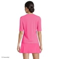 thumbnail image 2 of Lands' End Women's SunShade UPF 50 Elbow Sleeve Rash Guard Swim Tee, 2 of 3