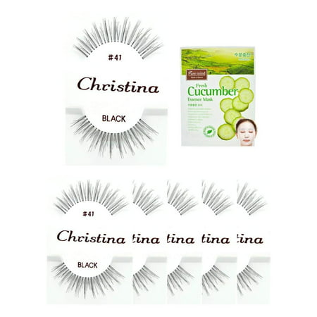6 packs #41 100% Human Hair Fake Eyelashes, The best guaranteed quality lashes available in the eyelash market. By