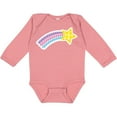 thumbnail image 3 of Inktastic Shooting Star Space Boys or Girls Long Sleeve Baby Bodysuit, 3 of 5