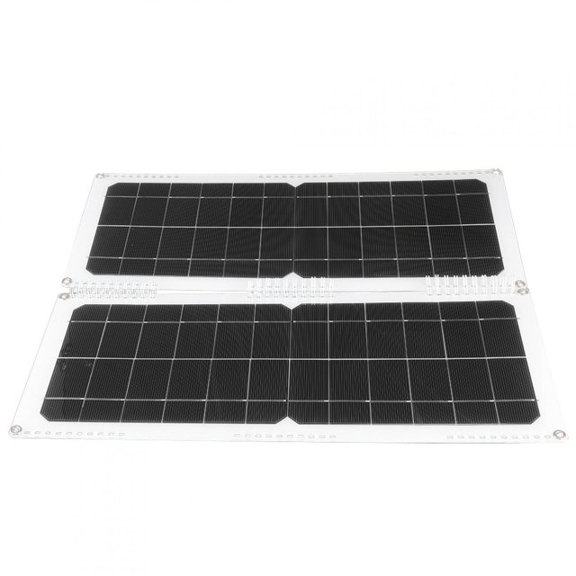 Panel Solar, Cargador De Panel Solar De 20 W, Portátil Para Acampar Al Aire Libre YLSHRF Folding Solar Panel