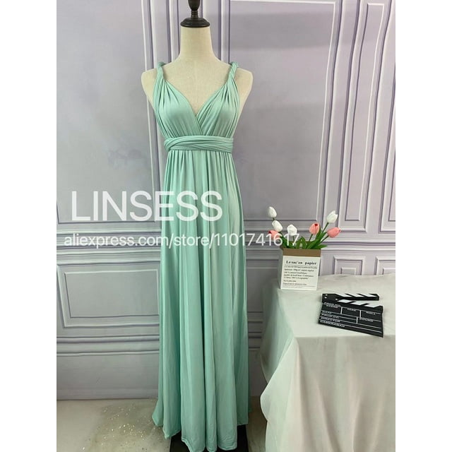 ROSEWOOD Floor Length LONG Maxi Infinity Dress Convertible Formal Wrap Sexy Bridesmaid Dress Evening Dress Wedding Cocktail