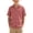 Red, variant on WRKEKC Boys Button Down Shirt Floral Print Short Sleeve Casual Camp Shirt for 3-15 Years Lightweight Woven