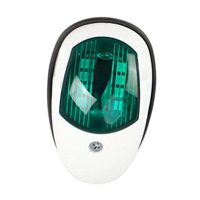 Luz de navegación para barcos Pontón profesional de alto rendimiento IP66 Impermeable Fácil Concha blanca