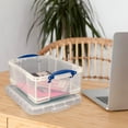 thumbnail image 4 of Really Useful Box 17L Storage Container with Lid and Clip Lock Handles (10 Pack), 4 of 9