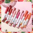 thumbnail image 5 of Fruit Lip Gloss Velvet Matte Lipstick Moisturizing Red Lip Tint Stain Waterproof, 5 of 5