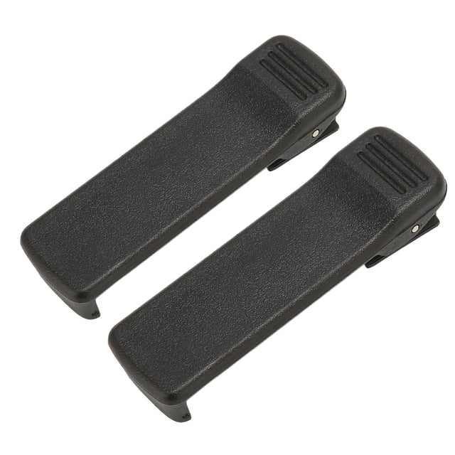 Clip para cinturón de radio, 2 piezas Clip para cinturón de radio Clip para cinturón de radio Motorola Clip para cinturón de radio portátil Instalación sin esfuerzo
