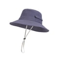thumbnail image 3 of Wide Brim Bucket Hat for Unisex Outdoor Sun Fishing Breathable Cap, 3 of 9