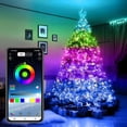 thumbnail image 1 of Guirnalda de luces Led para árbol de Navidad con USB, 10m/20m, con aplicación Bluetooth inteligente, Control remoto, decoración del hogar, guirnalda de hadas (hy), 1 of 5