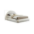 thumbnail image 3 of Meridian Furniture Rudy Cream Teddy Fabric Full Bed, 3 of 11