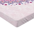 thumbnail image 2 of Ambesonne Mandala Fitted Sheet, Ornamental, Queen Size, Pale Pink Purple, 2 of 3