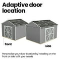 thumbnail image 3 of Handy Home Products Rookwood 10 ft. x 14 ft. Wood Storage Shed, 3 of 7