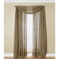 thumbnail image 2 of Miller Curtains Sheer Preston Rod Pocket 48 inch x 216 inch Scarf Valance, 2 of 5
