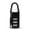 Color :Black, variant on Mini 3 Digit Code Number Password Lock Combination Padlock Safety Travel Resettable Security Lock for Suitcases and Bag