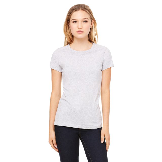 The Bella + Canvas Ladies The Favorite T-Shirt - ATHLETIC HEATHER - L
