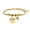 SGLYM016 Bracelet in Gold, variant on Stainless Steel Snake Chain Bracelet Teacher's Day Bee-Themed Gift Engraved Titanium Steel Bracelet Wholesale