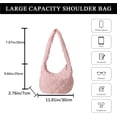 thumbnail image 4 of LinYooLi Quilted Tote Bag for Women Small Padding Lightweight Puffer Bag Quilted Crossbody Bag Dumpling Crescent Purse, 4 of 7