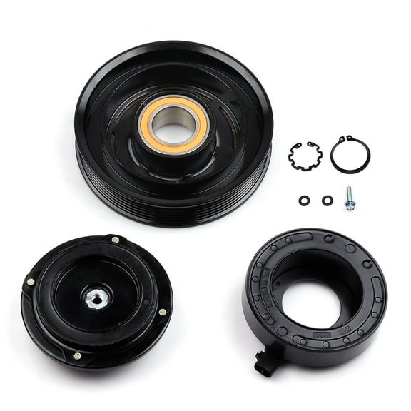 ECCPP A/C Compressor with Clutch fit for 2003-2008 for Accord Odyssey Pilot for A-cura TL MDX CO 10736C