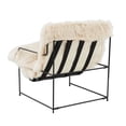 thumbnail image 6 of TOV Furniture Kimi Natural Genuine Sheepskin Chair, 6 of 9