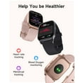 thumbnail image 4 of TOOBUR Smart Watch, 2.01''HD Touchscreen IP68 Waterproof, Fitness Smartwatch for Women Compatible Android IOS, Pink, 4 of 7