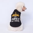 thumbnail image 4 of Comfortable Puppy Clothes - Casual Wear Printed Pet Vest - Sleeveless Clothes for Small Dogs, 4 of 8