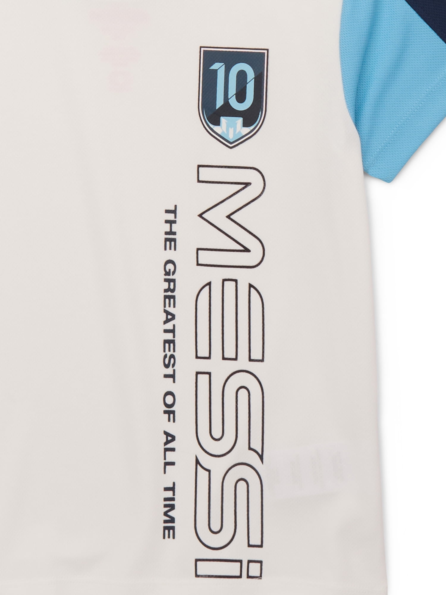 Messi Boys Short Sleeve Lifestyle Jersey T-Shirt, Sizes 4-16