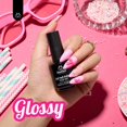 thumbnail image 2 of Esmalte de uñas Beetles Gel, 15 ml, rosetones de seda rosa, decoración de uñas, 2 of 8