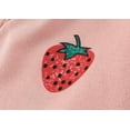 thumbnail image 7 of WOYY Toddler Girls Cute Lightweight Shorts Strawberry Print Pull-On Shorts Activewear, Sizes 3-4T, 7 of 7