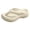 slippers 5#White, variant on oqasdz Womens Slippers Summer Thick Sole Soft Non Slide Flip Flops Outdoor Beach Vacation Solid Color Slippers Casual Wear,Black