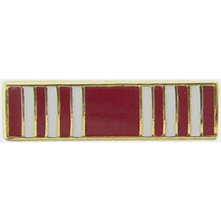 Red Ribbon Pin - U.S. Army Good Conduct Ribbon Pin 11/16