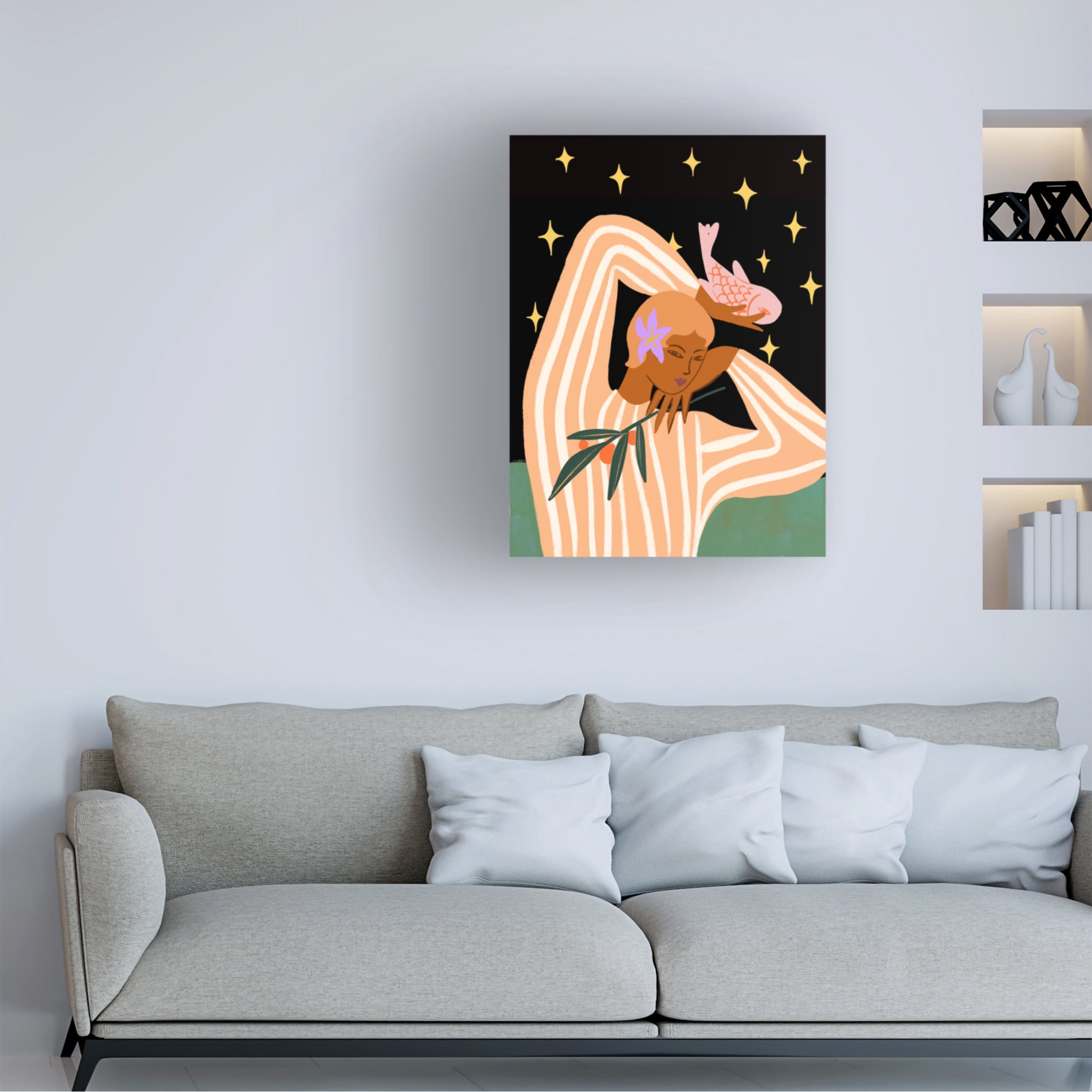 Trademark Fine Art Arty Guava Balance Canvas Wall Art