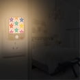 thumbnail image 7 of Stars Pentagram Night Lights Plug into Wall LED with Auto Light Sensor Warm Light for Kids Hallway Bedroom Living Room Kitchen Bathroom Set of 2, 7 of 7