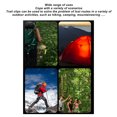 thumbnail image 3 of 12pcs Reflective Trail Markers, Hunting Reflector Trail Marking Tacks Tools with Clips for Outdoor Hiking Camping Hunting, 3 of 7