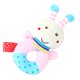 thumbnail image 4 of Juguete de peluche para niños, sonajero de dibujos animados, anillo de felpa, muñeca con forma de abeja, agarre de mano, muñeca de campana para bebé, juguete Inevent FN000333-00, 4 of 7