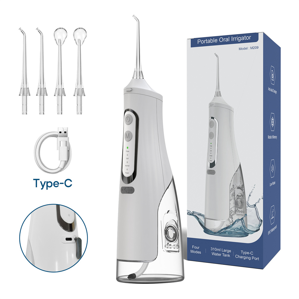 Water Electric Flosser,4 Modes Water Flossers Cordless for Teeth, IPX7